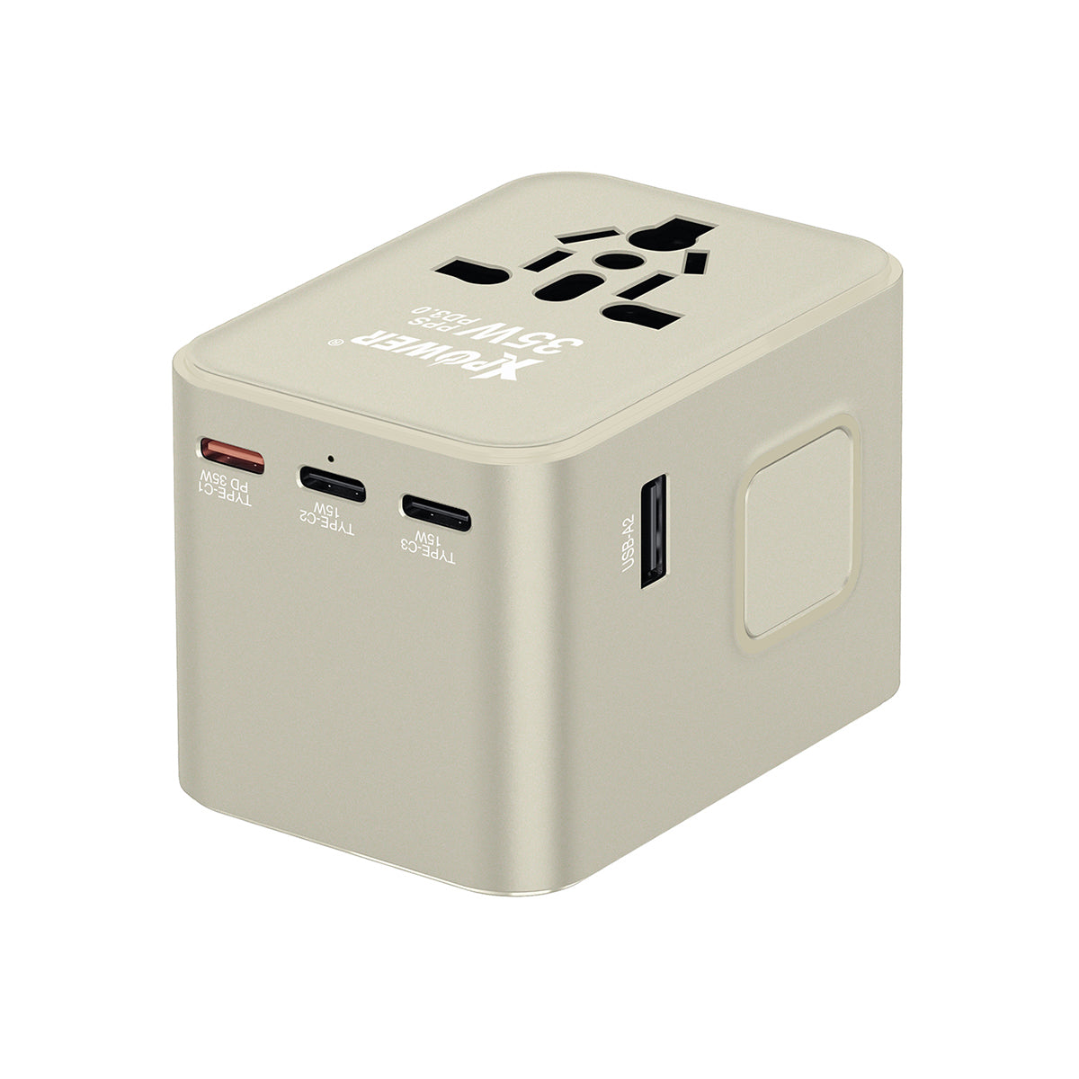 TA35B 35W 6輸出 PD 3.0/PPS旅行充電器