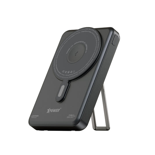 M10R 7合1 10000mAh PD 3.0雙內置線+磁吸無線移動電源連支架