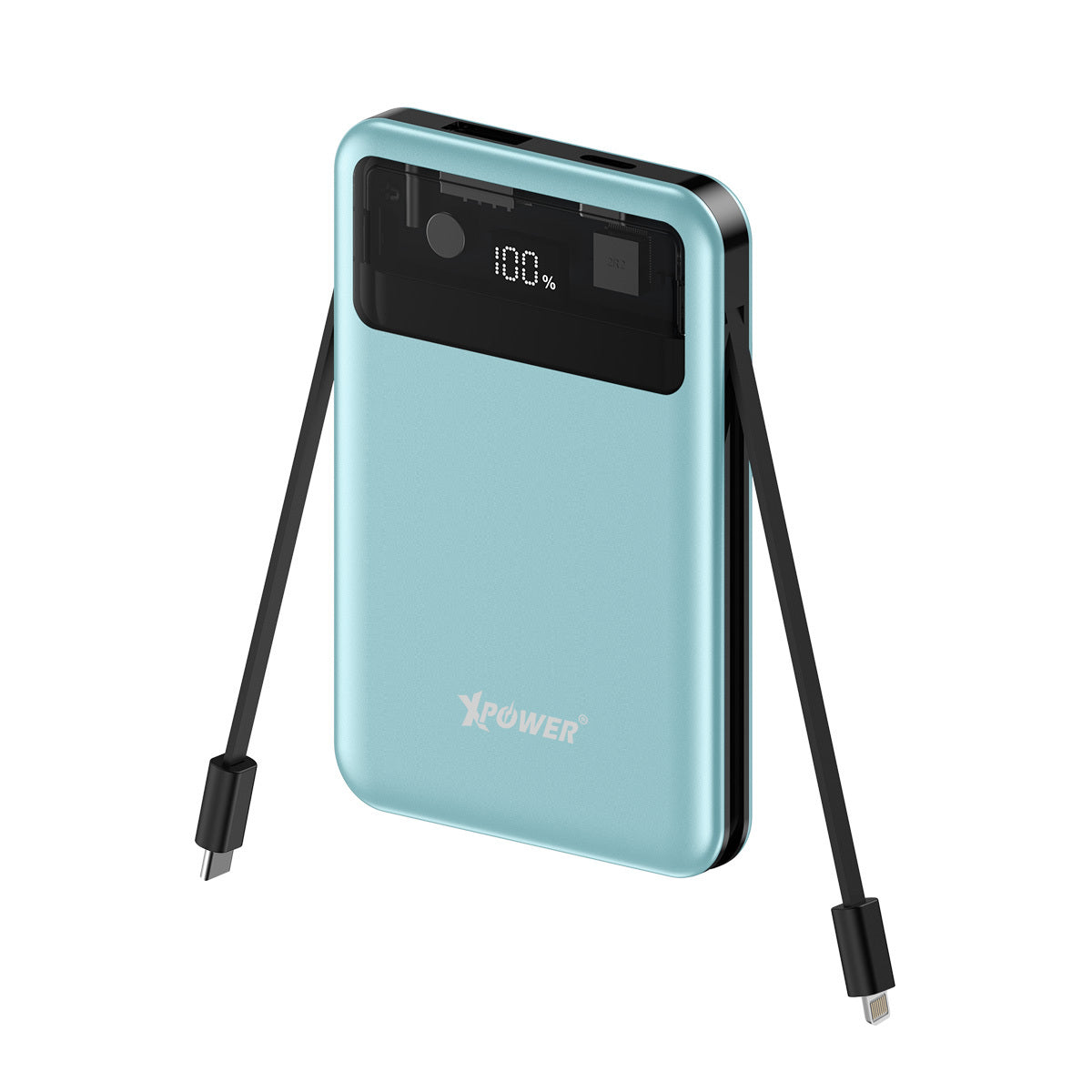 B10F 3輸出 雙PD快充Type-C/Lightning線 10000mAh 外置電池