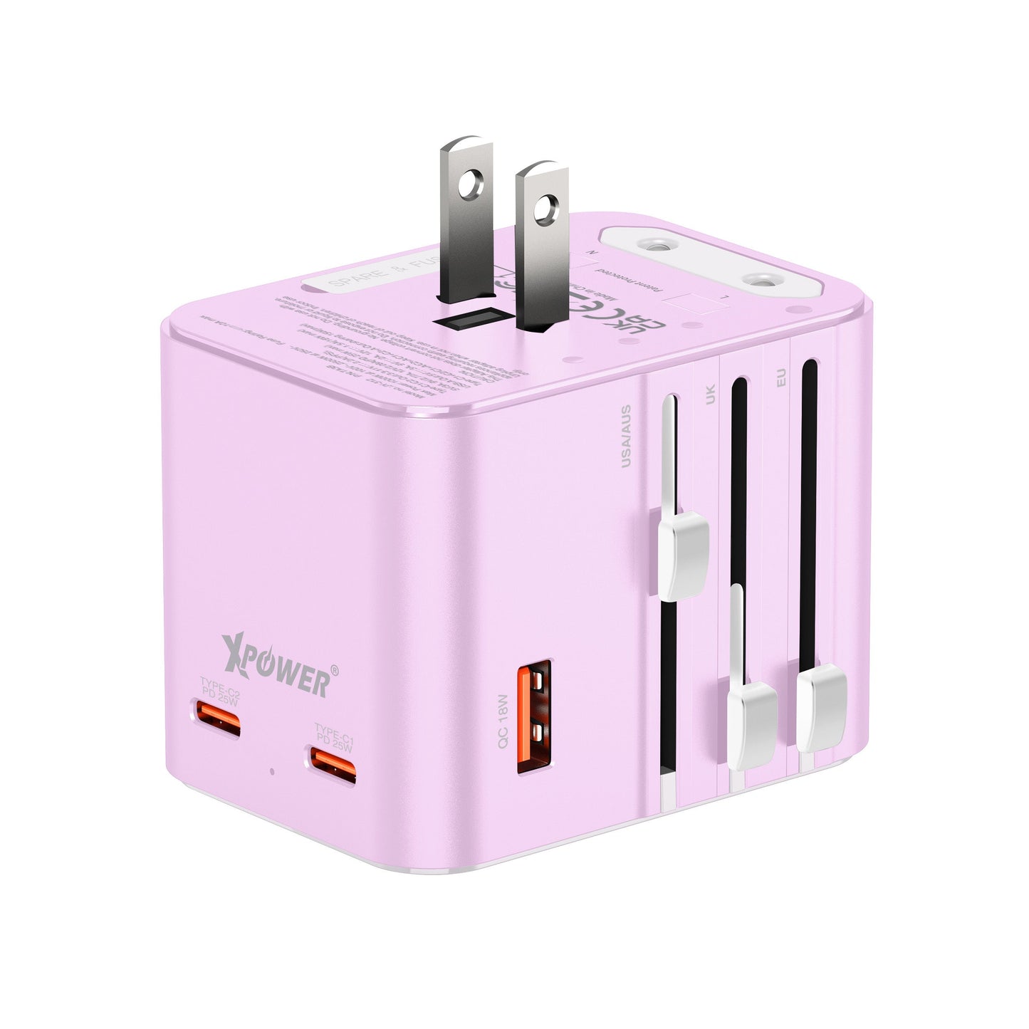 x Hello Kitty TA3B 25W 4輸出 PD3.0/PPS旅行充電器
