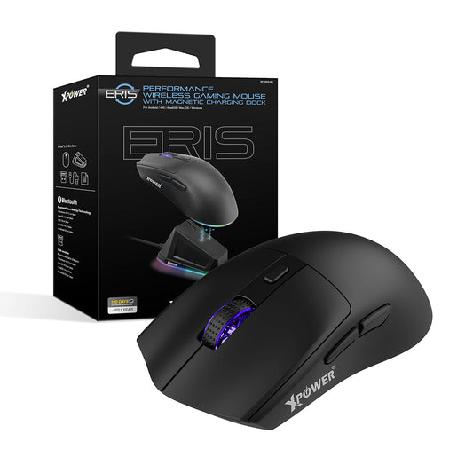 ERIS 雙模電競滑鼠 連磁吸充電底座