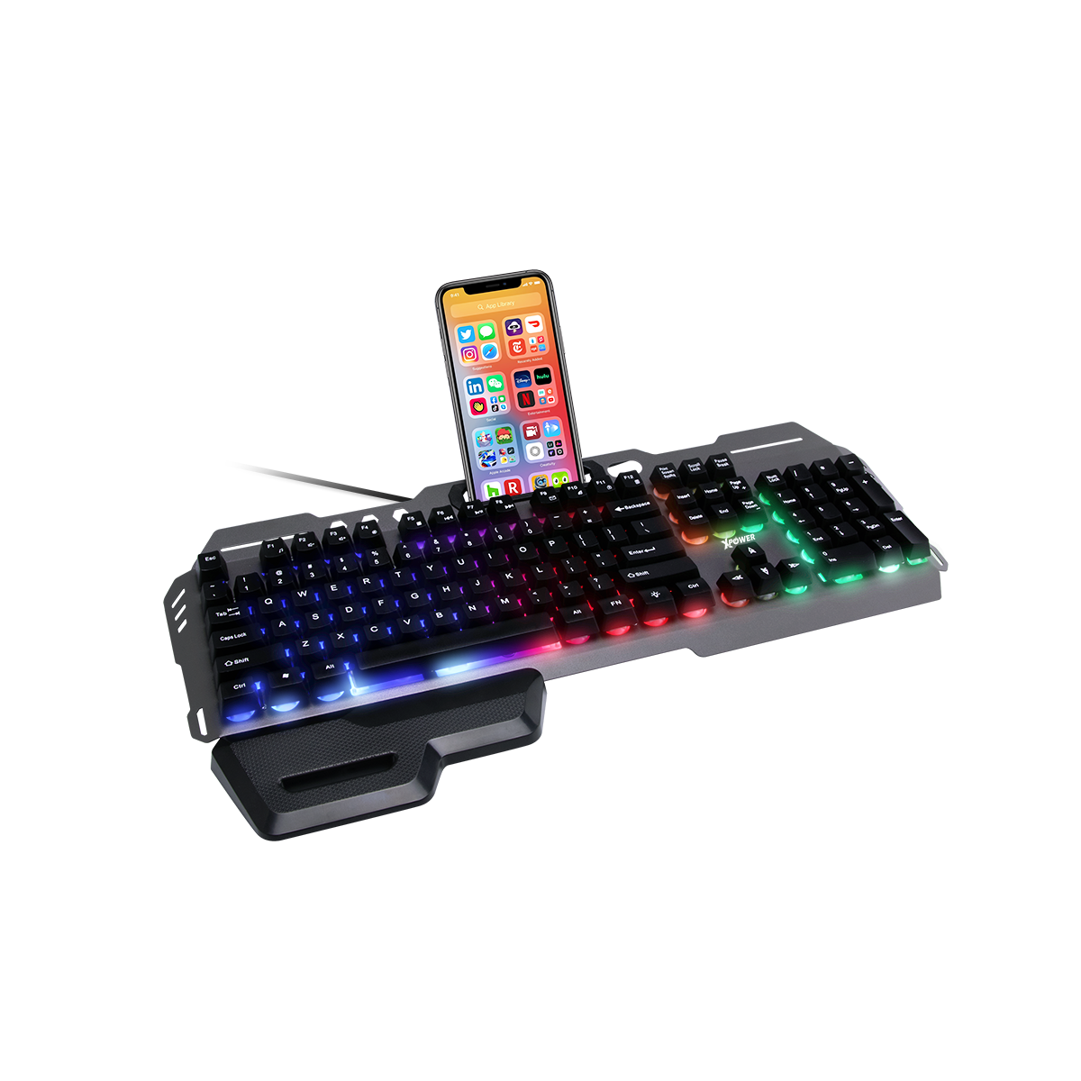 GK70炫彩背光LED鋁合金電競鍵盤