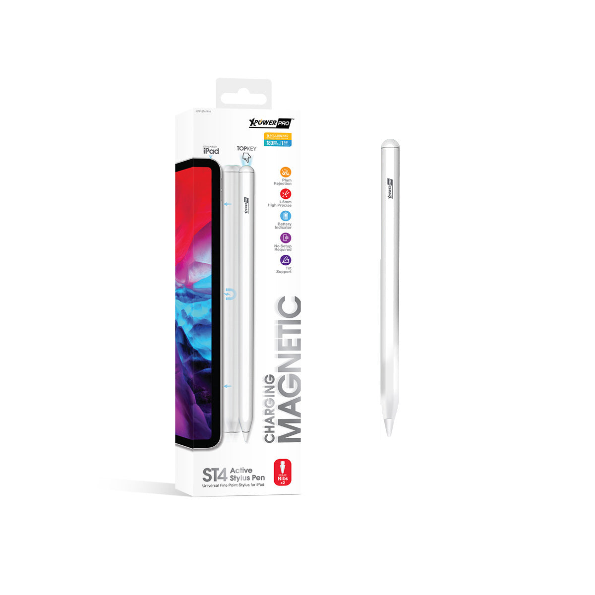 Pro ST4 Active Stylus Pen For iPad