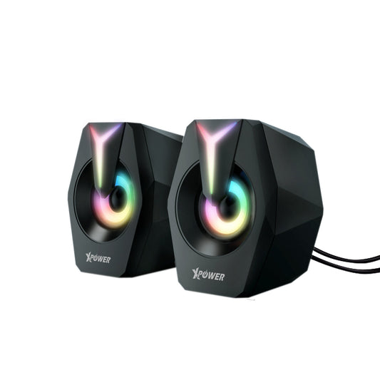 GS1 炫彩七色LED電競喇叭