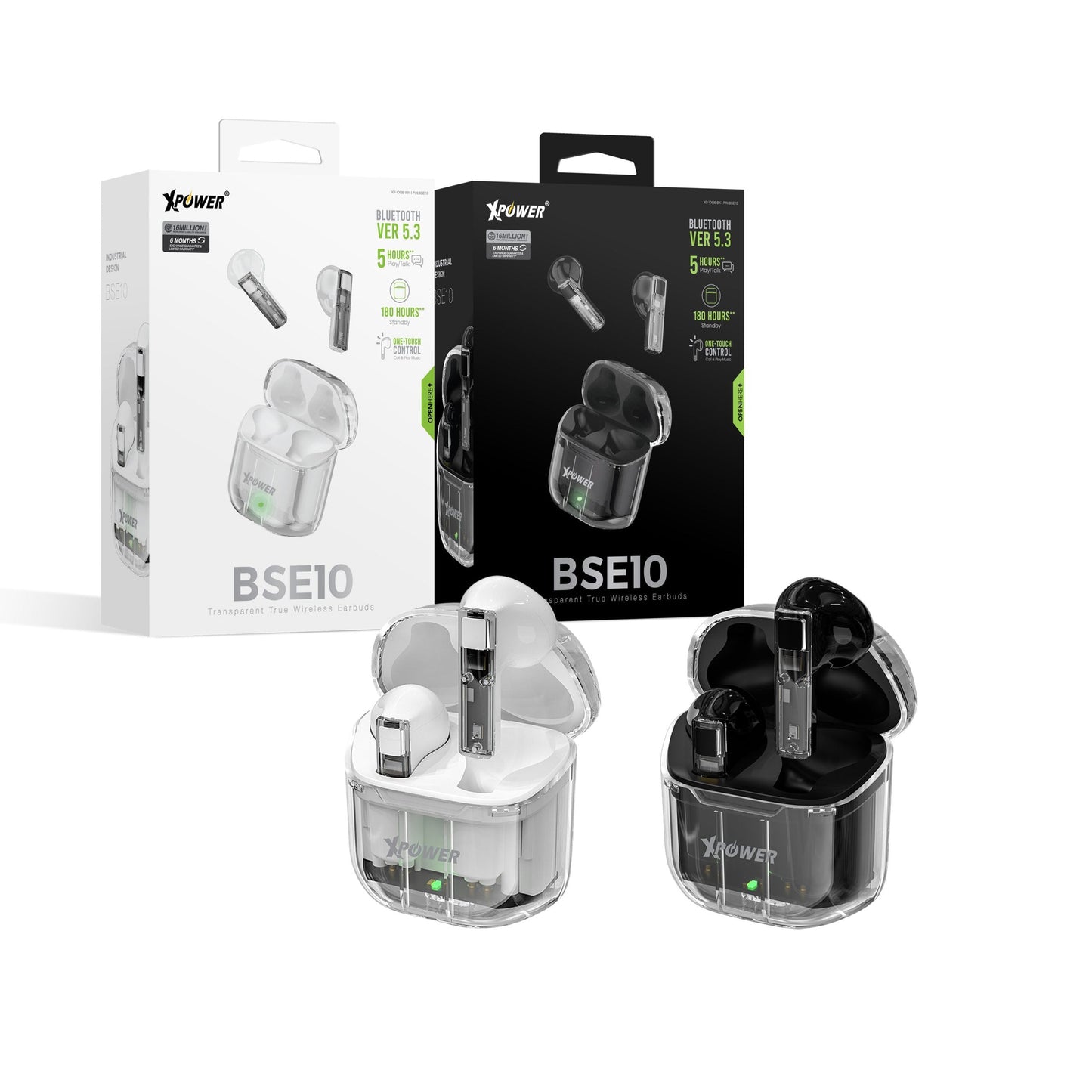 BSE10透明真無線藍牙5.3藍牙耳機