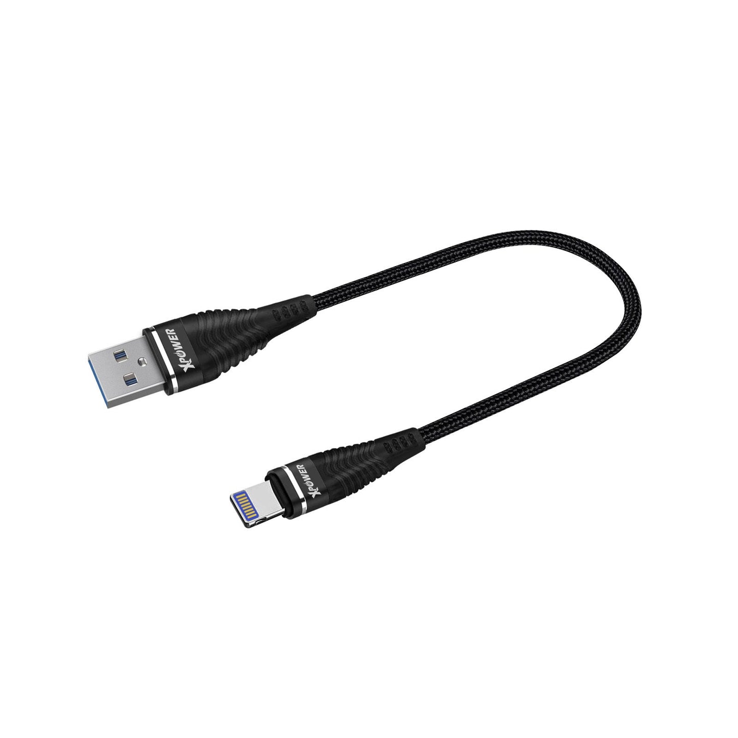 ANAL 25cm鋁合金高速傳輸充電USB>Lightning線