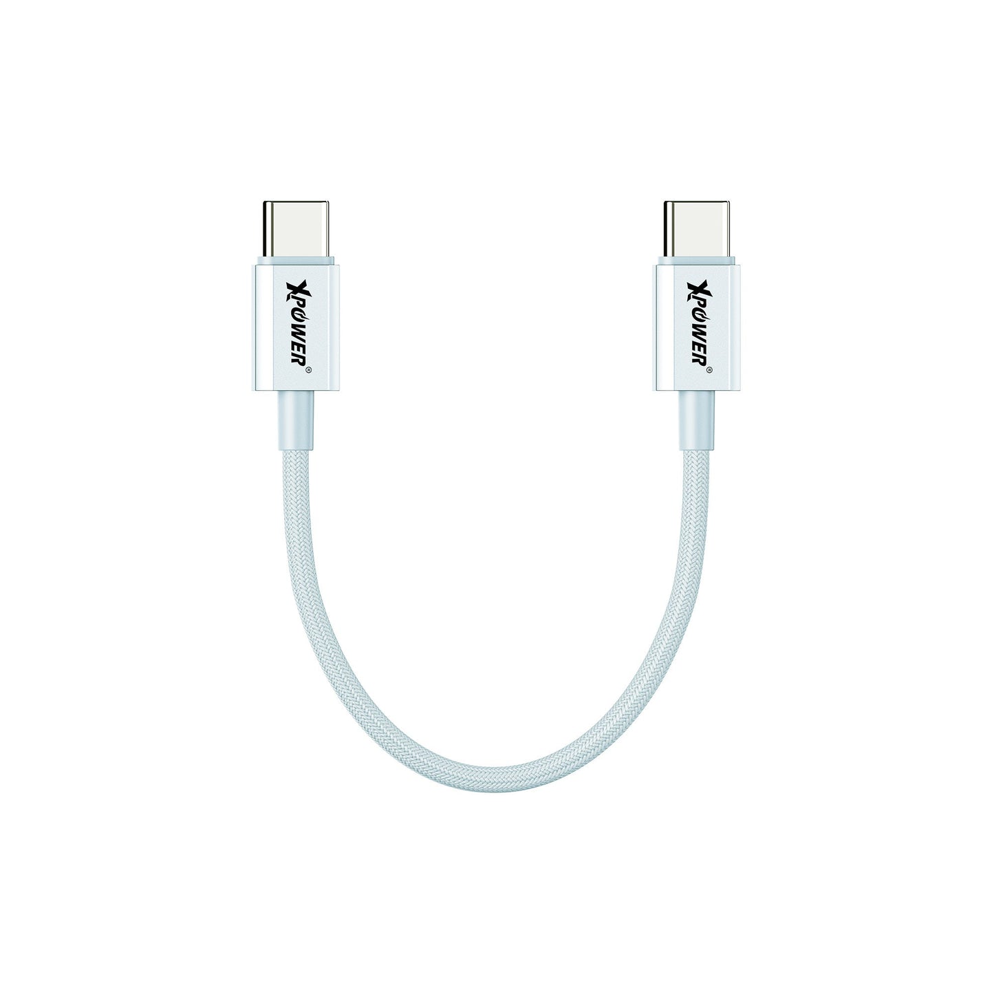 CC60B 18cm 鋁合金60W高速傳輸充電Type-C>Type-C線