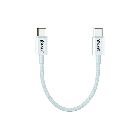 CC60B 18cm 鋁合金60W高速傳輸充電Type-C>Type-C線