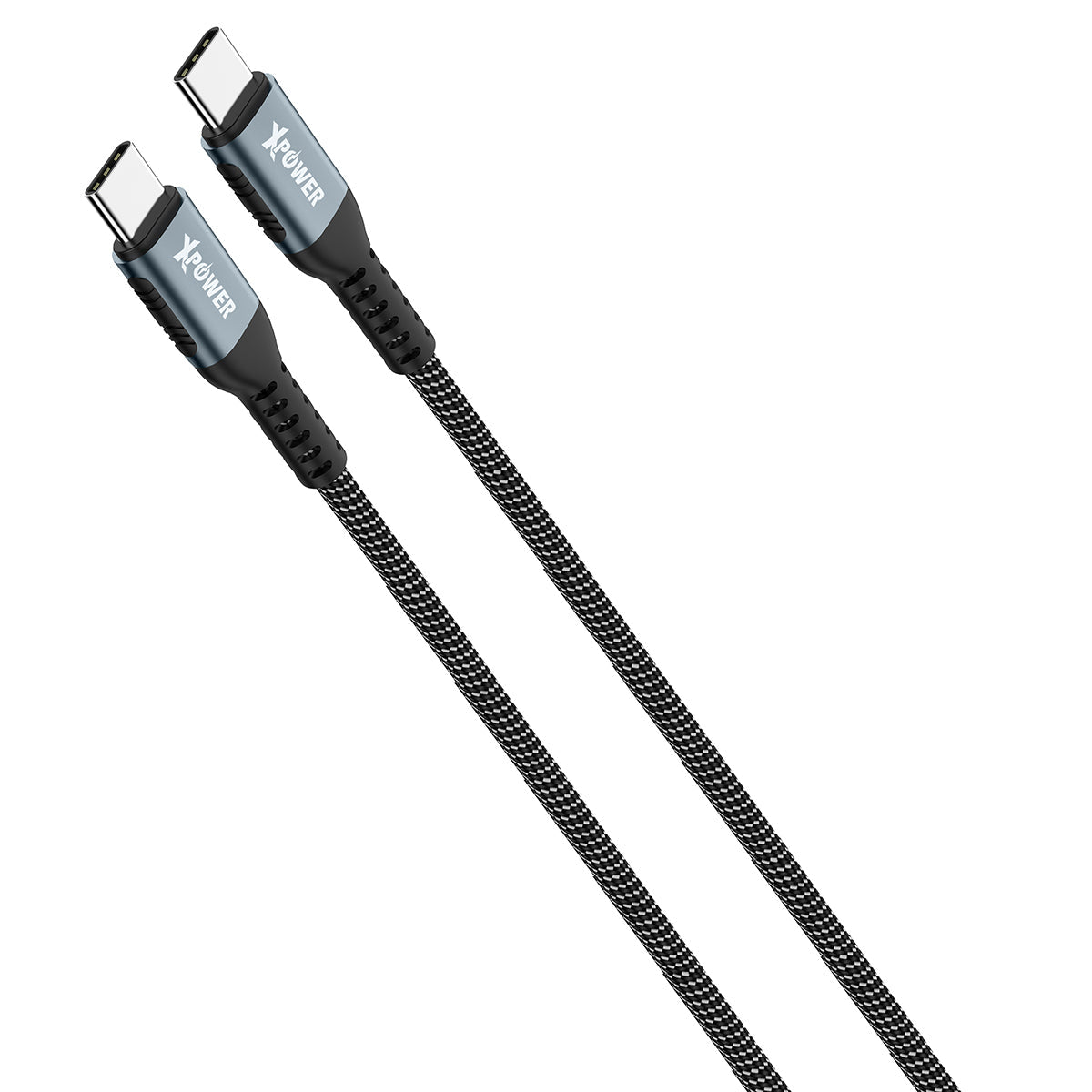 BC2401M 鋁合金 240W PD3.1 編織高速傳輸充電 Type-C>Type-C線