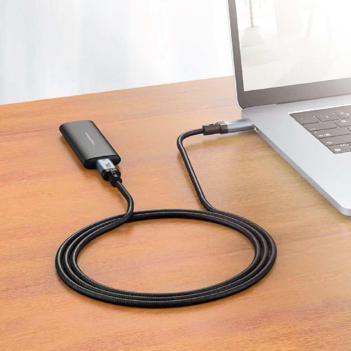 ZS240 1M鋁合金240W USB4.0 40GB 8K 高速傳輸充電線