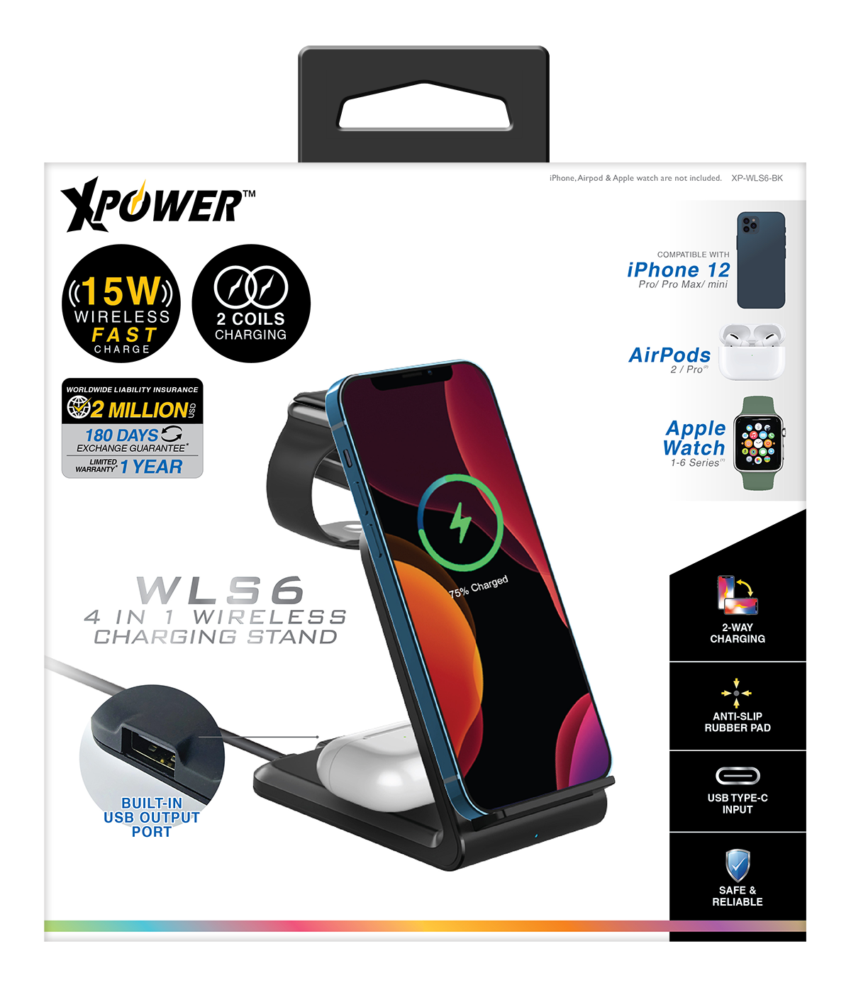WLS6 4in1 Wireless Charging Stand