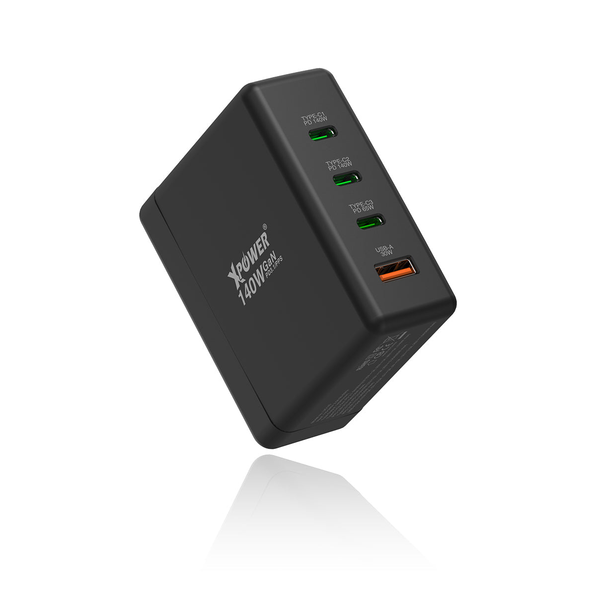 UC140 4合1 140W PD3.1 GaN 旅行充電器