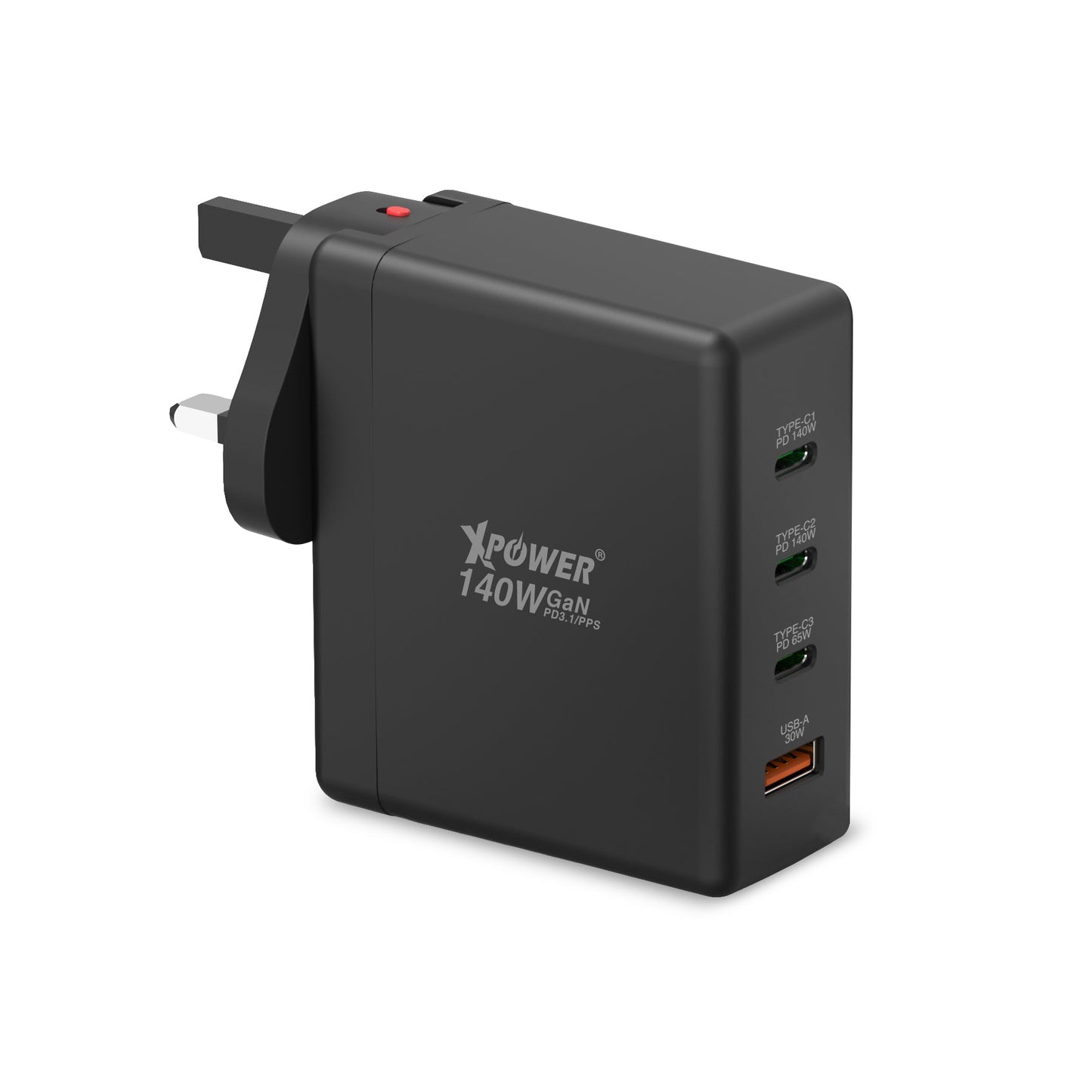 UC140 4合1 140W PD3.1 GaN 旅行充電器