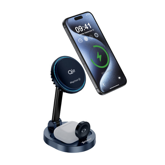 MAGCHILL 3in1 Qi2 15W半導體制冷MagCharge冰冷磁吸無線充電座