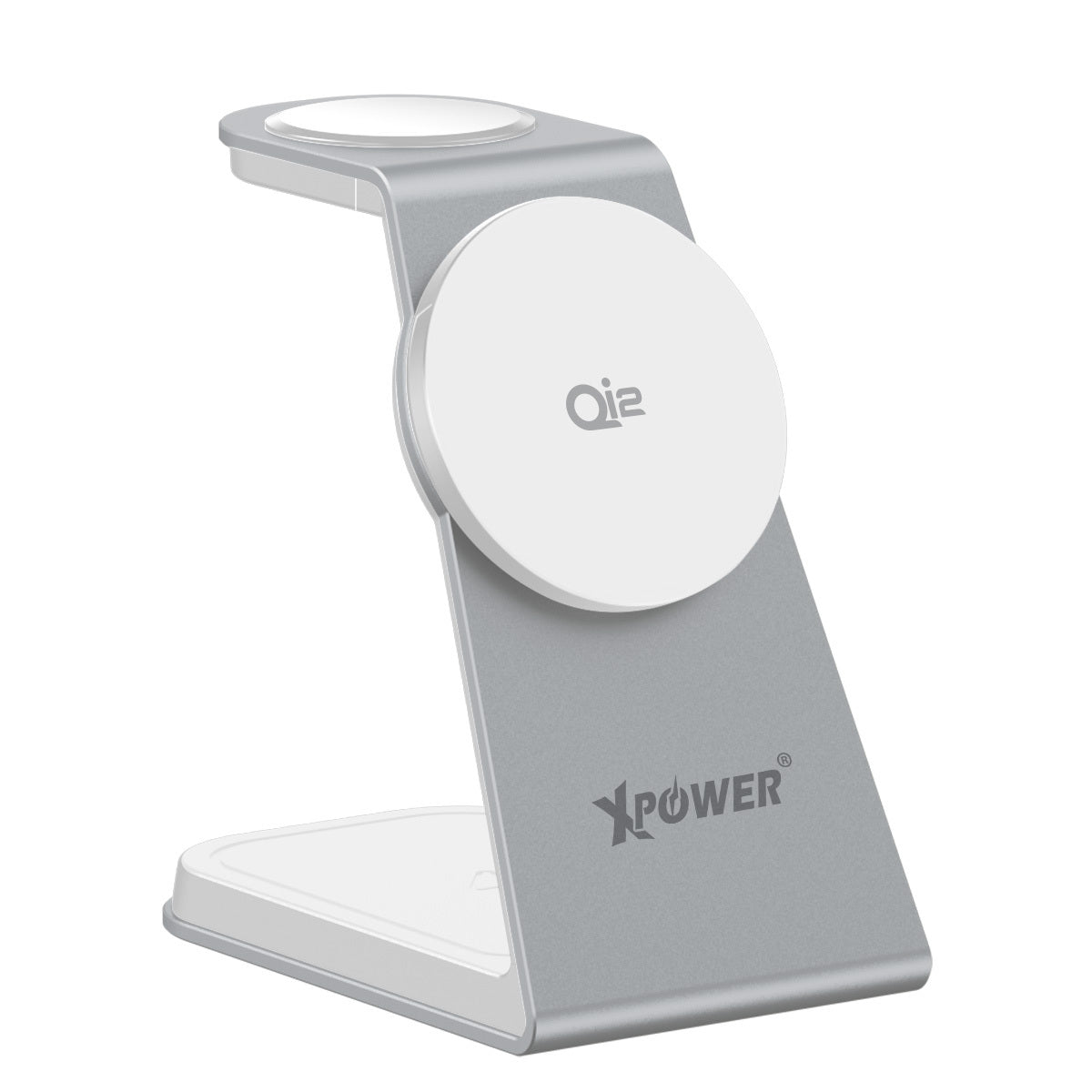 WLS21 3合1 Qi2 21W 磁吸鋁合金無線充電座