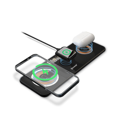 WLM4 3合1 15W磁吸無線充電板