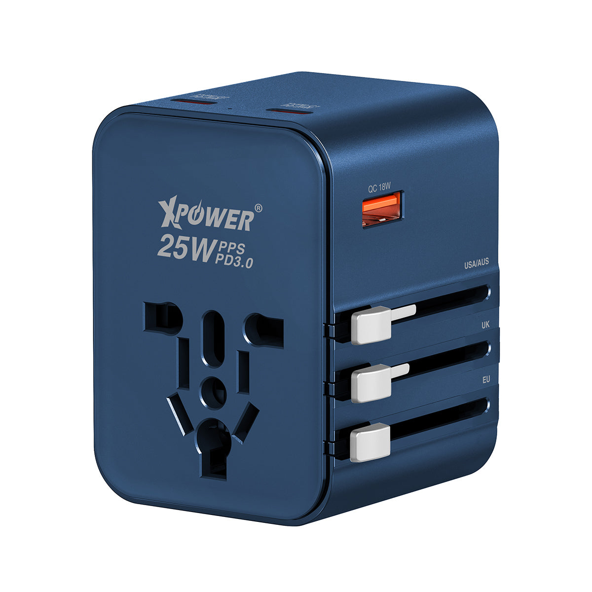 TA3B 25W 4輸出 PD 3.0/PPS旅行充電器