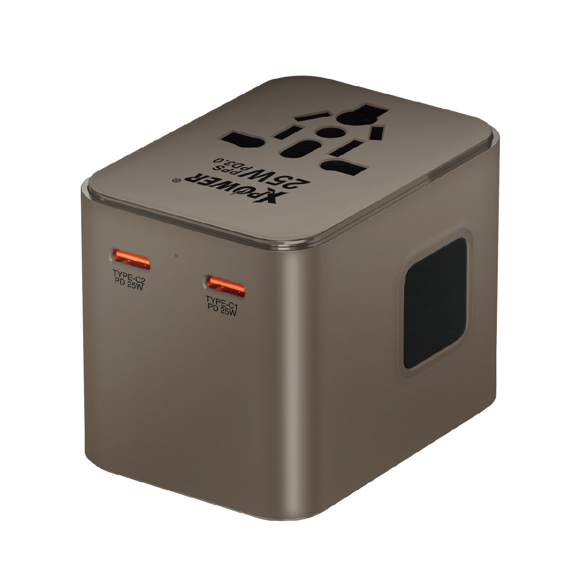 TA3B 25W 4輸出 PD 3.0/PPS旅行充電器
