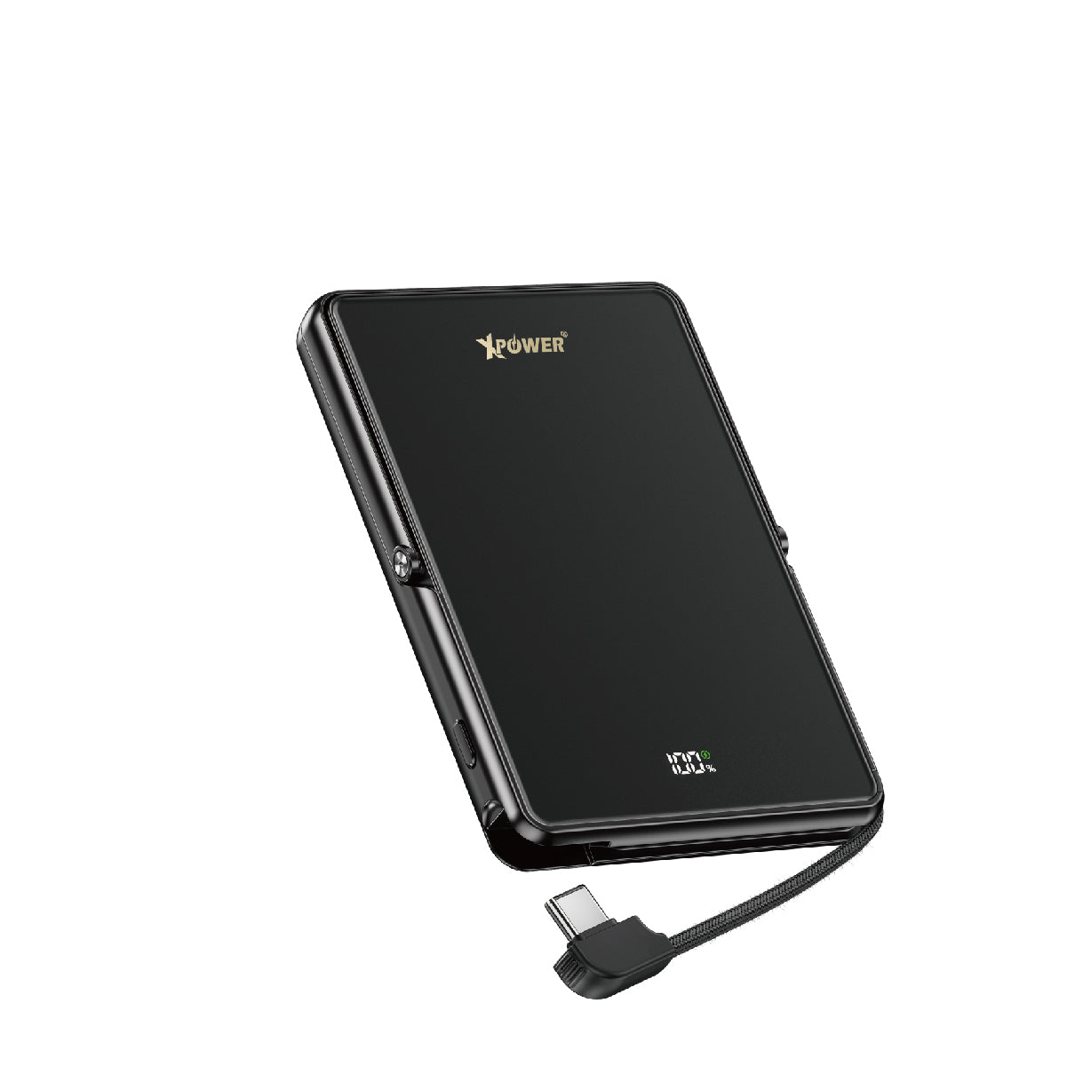 M10K2 5合1鋅合金支架數顯  10000mAh PD3.0+QI2 磁吸移動電源