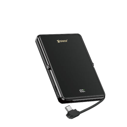 M10K2 5合1鋅合金支架數顯  10000mAh PD3.0+QI2 磁吸移動電源