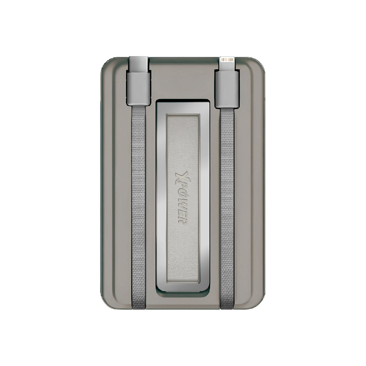 M5R 7合1 5000mAh PD3.0 雙內置線+磁吸無線移動電源連支架