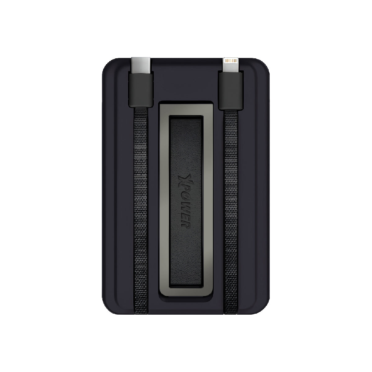 M5R 7合1 5000mAh PD3.0 雙內置線+磁吸無線移動電源連支架
