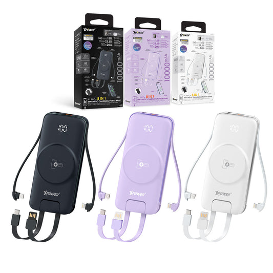P1 Pro+  8合1 10000mAh磁吸無線 + PD3.0移動電源