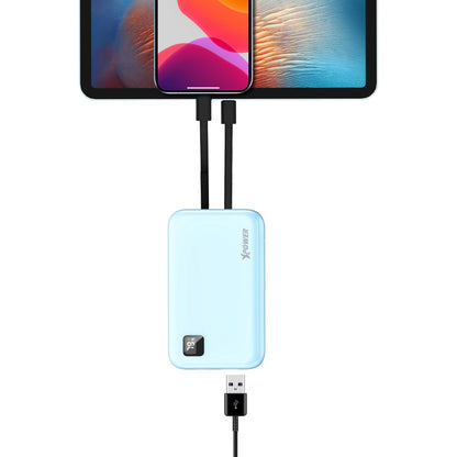PDC10 3輸出 雙PD快充Type-C線 10000mAh PD+SCP充電器
