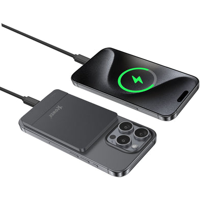 M5J 2合1超薄鋁合金5000mAh 15W無線快充 + 20W PD移動電源