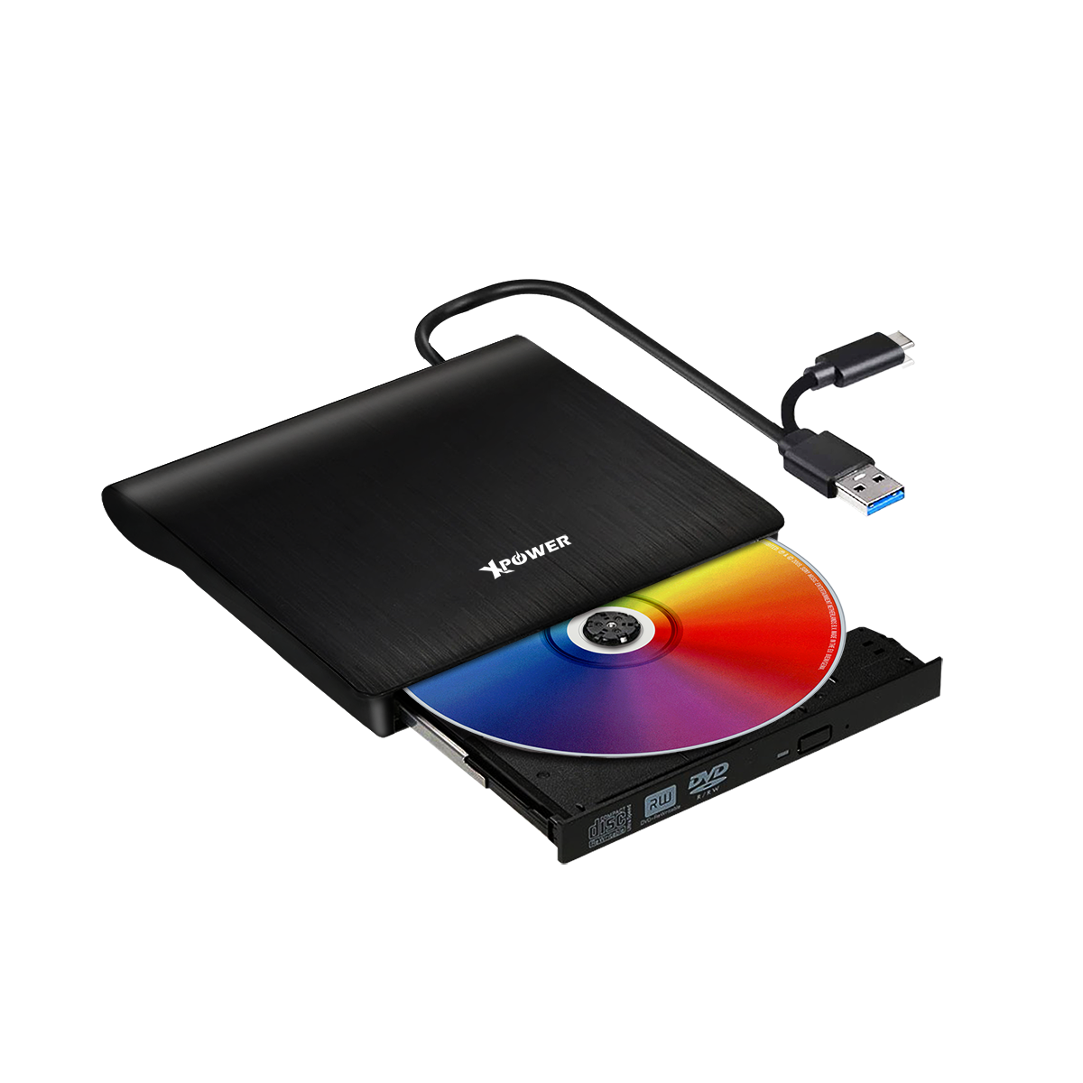 DW1 TYPE-C/USB2合1外置DVD燒錄器