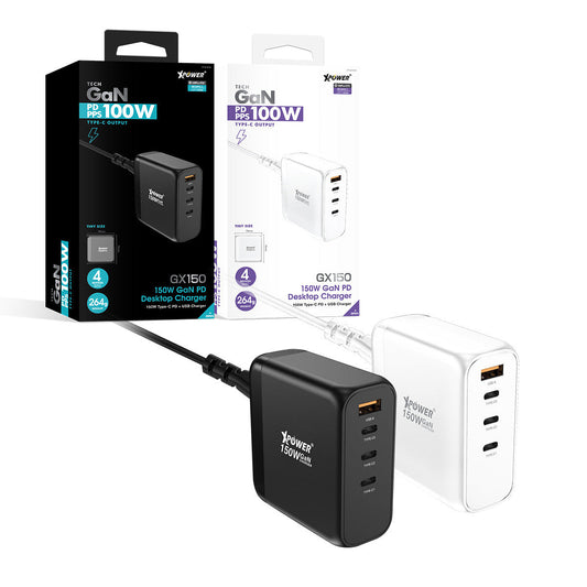 GX150 150W PD 3.0/QC/SCP座檯充電器