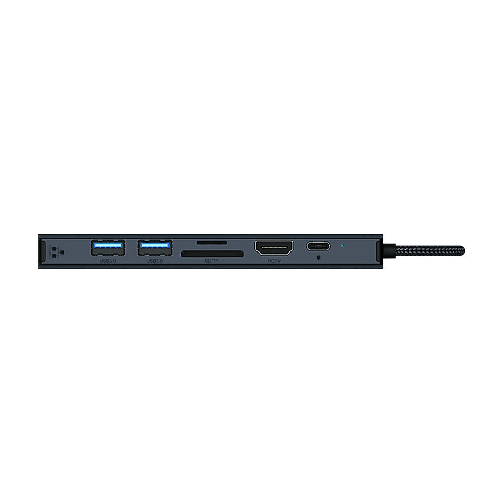 HU74 7合1 90W PD鋁合金Type-C Hub