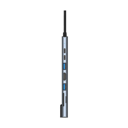 HU83 8合1 鋁合金 TYPE-C Hub
