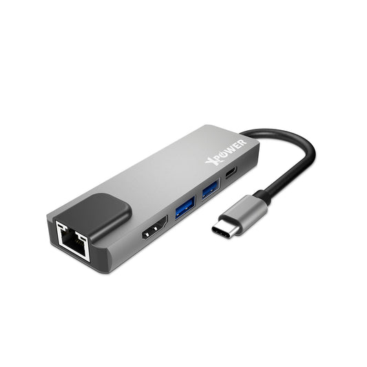HU5L 5 In 1 90W PD Hub