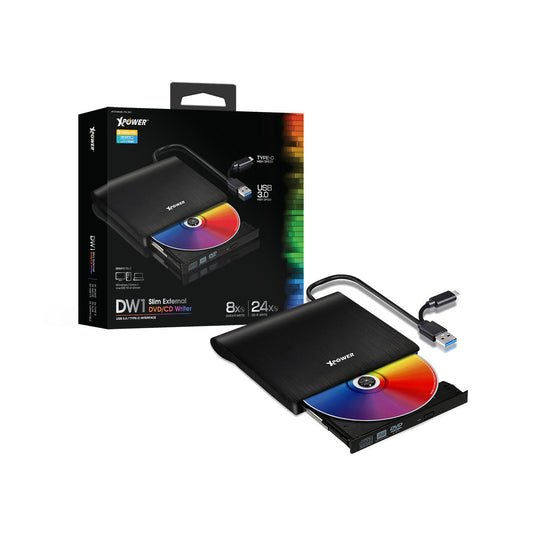 DW1 TYPE-C/USB2合1外置DVD燒錄器