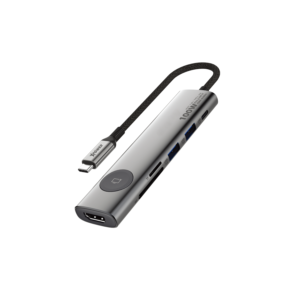 HU7C 7合1 100W PD Hub