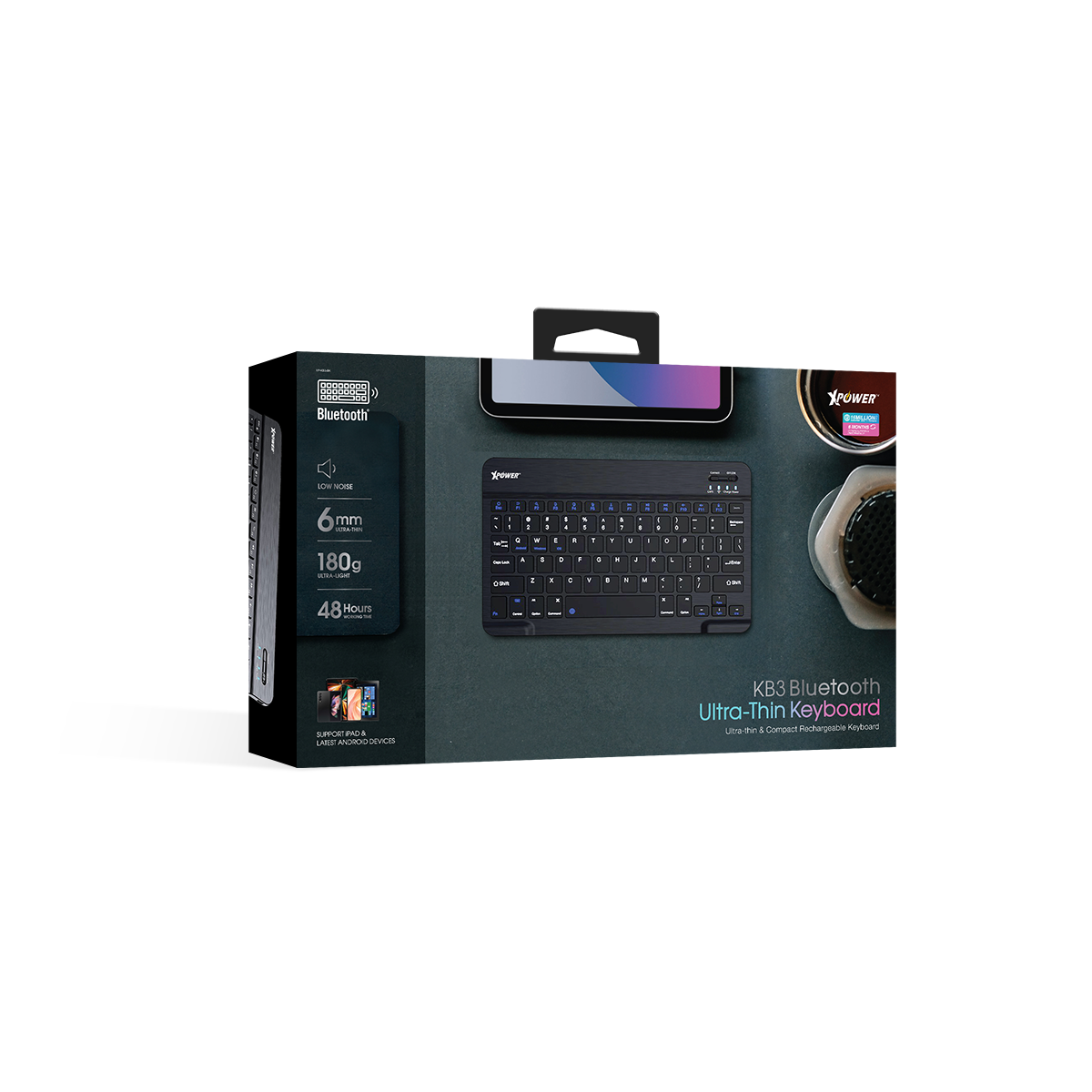 KB3超薄無線藍牙鍵盤