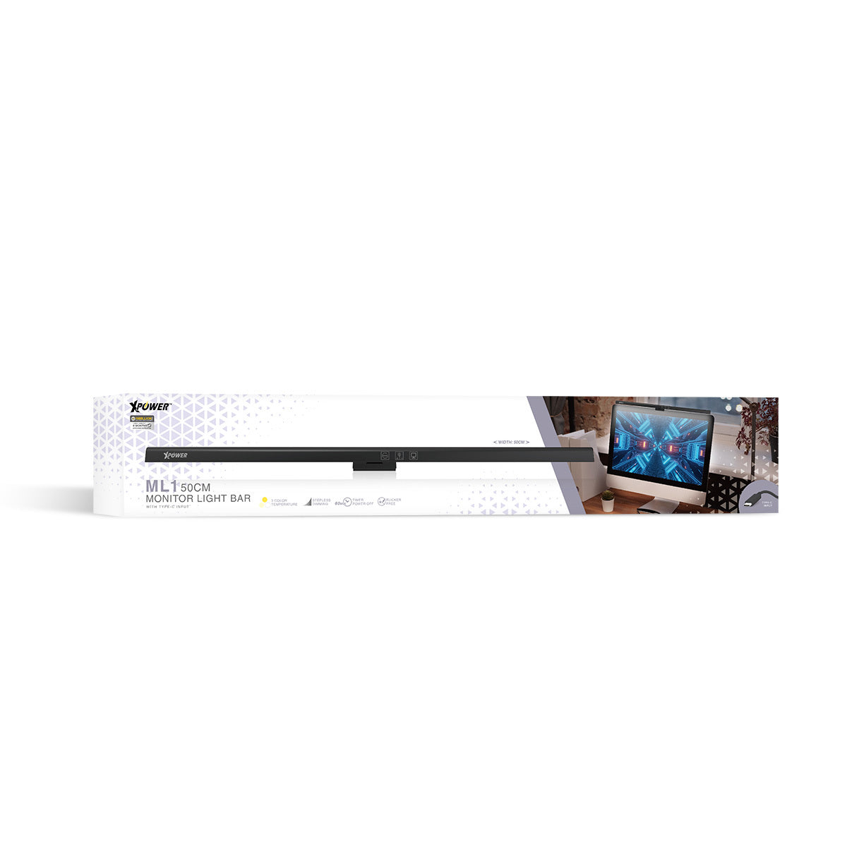 ML1  50cm TYPE-C LED螢幕燈條