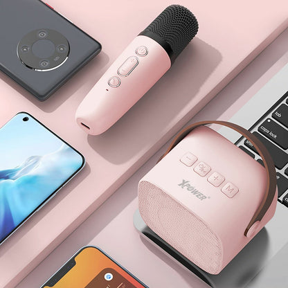 MBS13 3合1迷你卡拉OK藍牙喇叭連麥克風