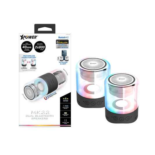 MK22 Dual Bluetooth Speakers