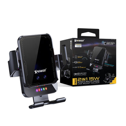 CMA12 2合1 15W  無線快充自動車支架