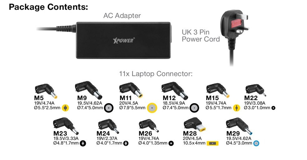 LA1 萬用手提電腦充電器