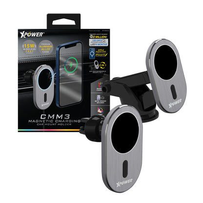 CMM3 Magnectic Charging Car Mount Holder