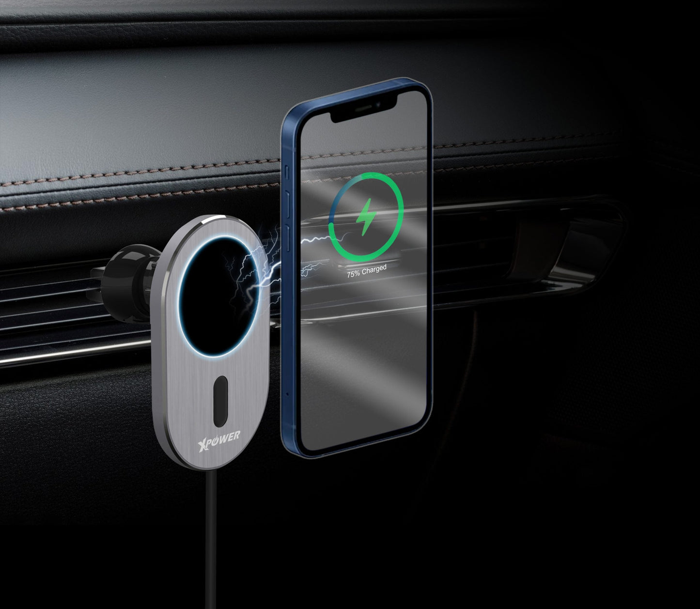 CMM3 Magnectic Charging Car Mount Holder
