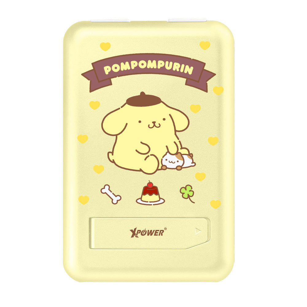 x Pompompurin M10C+ 6合1 10000mAh多功能迷你移動電源(雙C線)