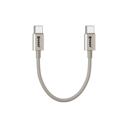 CC60B 18cm 鋁合金60W高速傳輸充電Type-C&gt;Type-C線