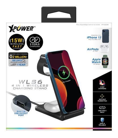 WLS6 4in1 Wireless Charging Stand
