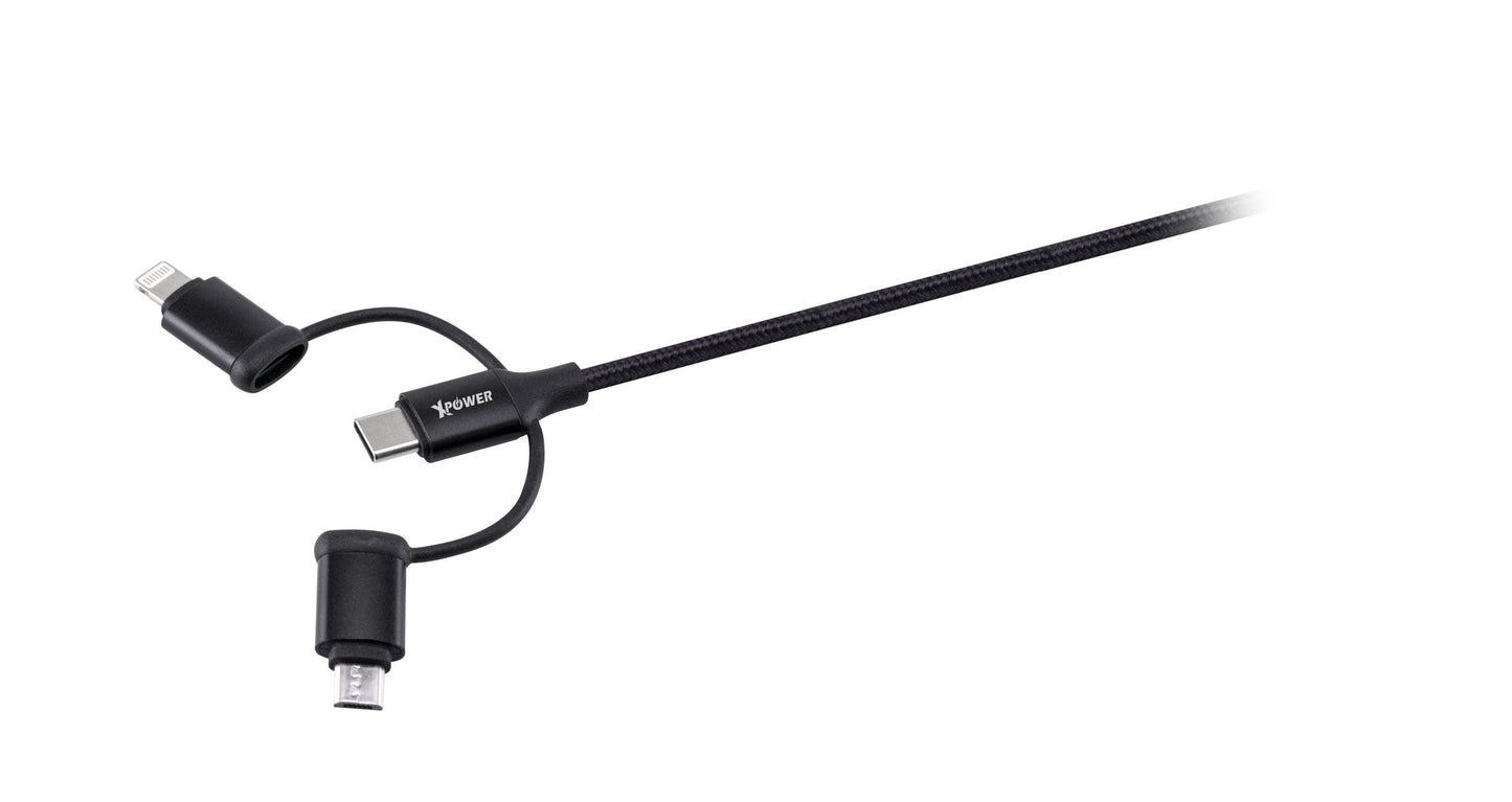 PDX6 6合1 60W PD3.0 鋁合金傳輸充電線