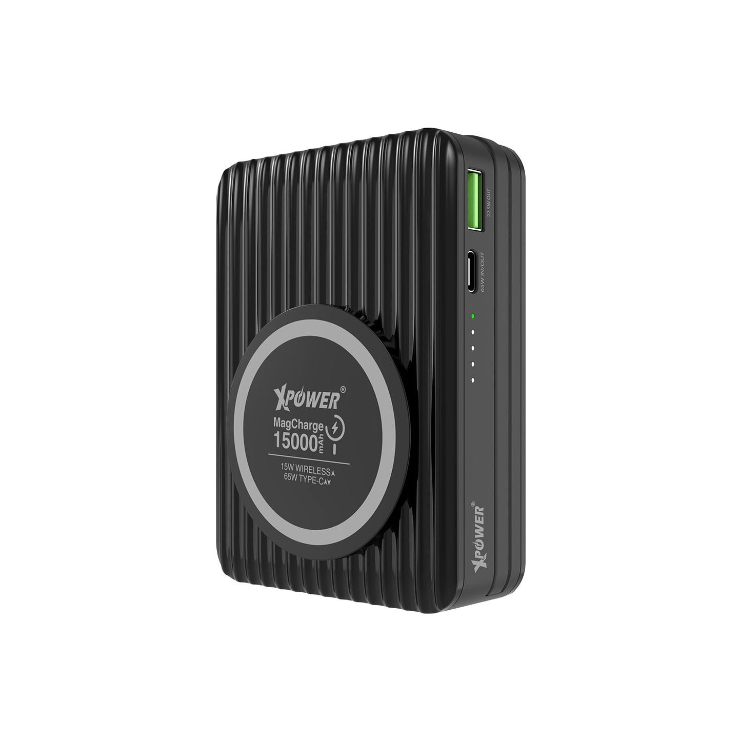 CPD15 3合1 15000mAh PD 65W MagSafe無線充+外置電+旅行充電轉插