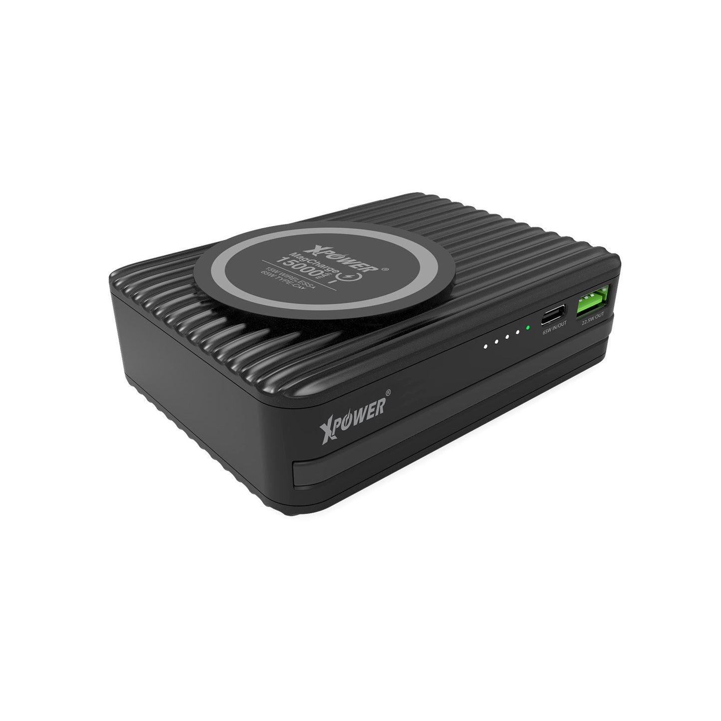 CPD15 3合1 15000mAh PD 65W MagSafe無線充+外置電+旅行充電轉插